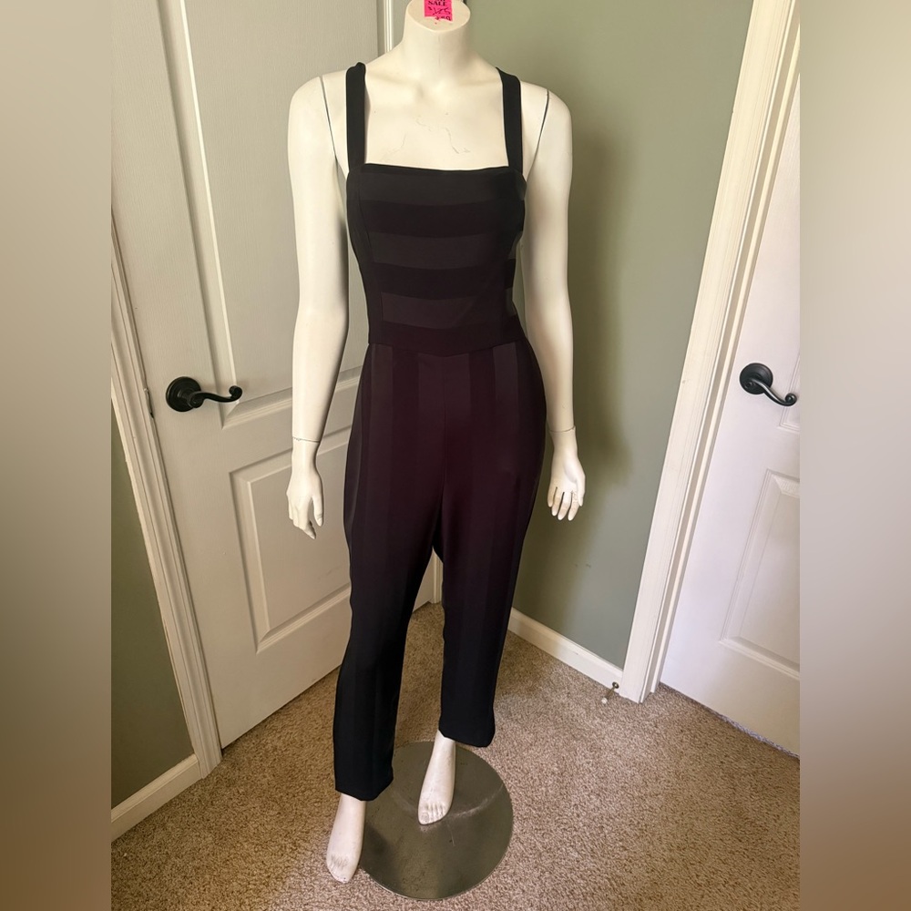 Black Waverly Grey Jumpsuit